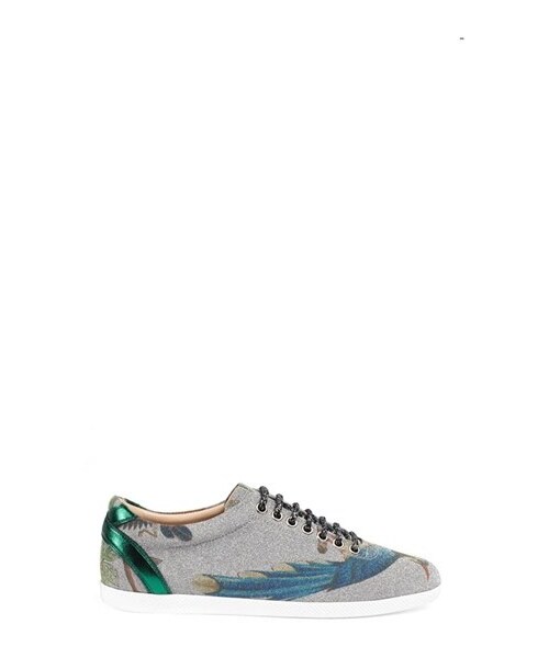 GUCCI（グッチ）の「Gucci Bambi Humming Sneaker (Women)（スニーカー・レディース・Silver・Regular 10US / 40EU/Regular 11US / 41EU/Regular 12US / 42EU/Regular 4US / 34EU/Regular 5US / 35EU/Regular 6.5US / 36.5EU/Regular 6US / 36EU/Regular 8.5US / 38.5EU/Regular 8US / 38EU/Regular 9.5US / 39.5EU/Regular 9US / 39EU）」の5枚目の写真