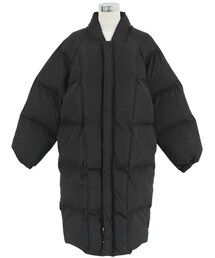 Dailyabout | シンプルジップアップルーズフィットロングダウンコート(P0000WFA)(ダウンジャケット/コート)