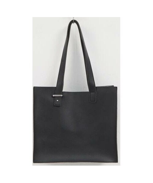 Dailyabout(デイリーアバウト)の「ベーシックフェイクレザースクエアショルダーバッグ(P0000WBU)(ショルダーバッグ・レディース・ブラック、グリーン、グレー・FREE)」の1枚目の写真