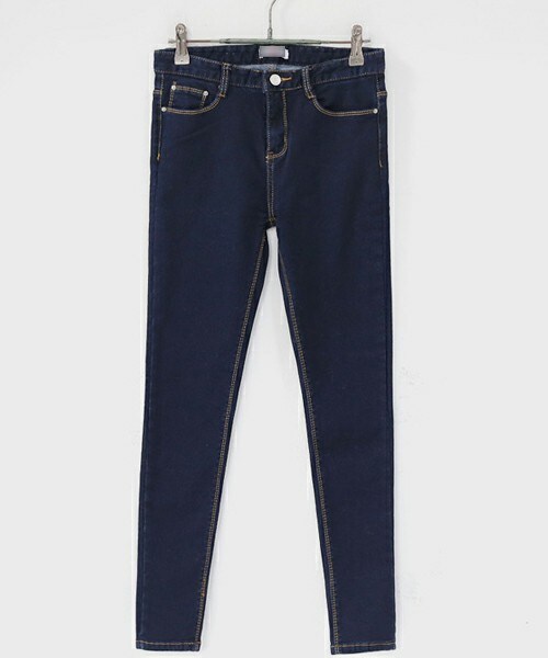 DHOLIC（ディーホリック）の「3COLORS裏起毛スキニーパンツ（その他パンツ・レディース・ブラックフレー/ブラック/ディープブルー・25/26/27/28/29/30）」の3枚目の写真