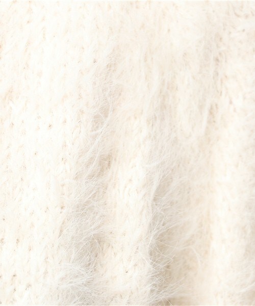 archives（アルシーヴ）の「テンタッチタートルプルオーバー（ニット/セーター・レディース・オフホワイト/ブラック/グレー/ピンク・MEDIUM）」の10枚目の写真