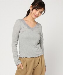 archives | Vネックレースメロープルオーバー(Tシャツ/カットソー)