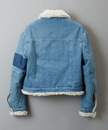 AMBUSH（アンブッシュ）の「AMBUSH SSS ファーデニムジャケット