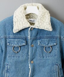 ジャケット・アウター ambush SSS jacket 17ss AMBUSH（アンブッシュ）の「AMBUSH SSS ファーデニムジャケット