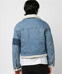 AMBUSH（アンブッシュ）の「AMBUSH SSS ファーデニムジャケット