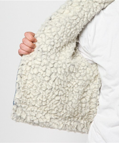 AMBUSH（アンブッシュ）の「AMBUSH SSS ファーデニムジャケット