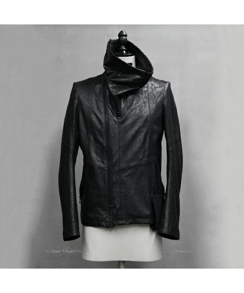 JULIUS（ユリウス）の「SLASHING HI-NECK JACKET（ライダース