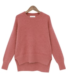 Dailyabout | ベーシックアンゴララウンドネックニット(P0000WGC)(ニット/セーター)