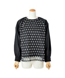 flower | tulle flower blouse ～ﾁｭｰﾙﾌﾗﾜｰﾌﾞﾗｳｽ(シャツ/ブラウス)