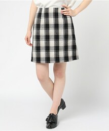 archives | チェックウールタイトスカート(スカート)