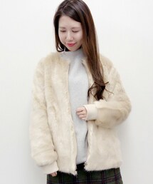 archives | ノーカラーフェイクファーコート(ノーカラージャケット)