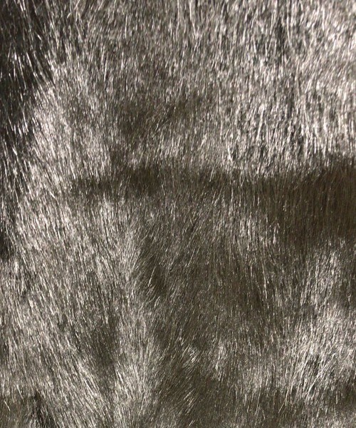 archives（アルシーヴ）の「【予約】ノーカラーフェイクファーコート（ノーカラージャケット・レディース・ブラック/ベージュ/ピンク・MEDIUM）」の11枚目の写真