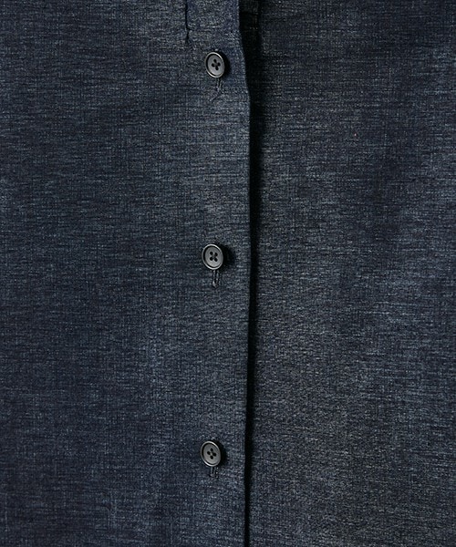 LUDLOW - TARO HORIUCHI/デニムフリルカラーブラウス　size1 TARO HORIUCHI（タロウ ホリウチ）の「TARO HORIUCHI デニム