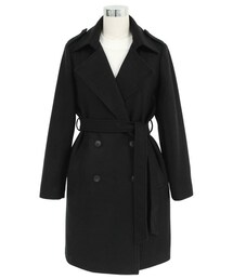 Dailyabout | ベーシックバックスリットダブルボタンコート(P0000WFD)(ピーコート)