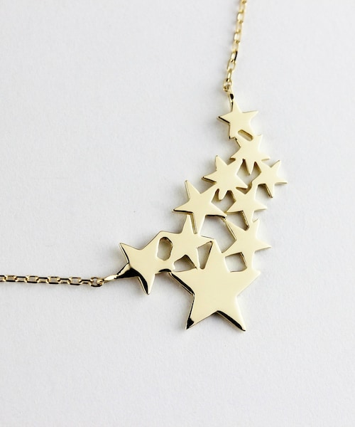 two ply(トゥープライ)の「トゥー プライ 590 ギャラクシー スター ネックレス(ネックレス・レディース・ゴールド・40cm)」の2枚目の写真
