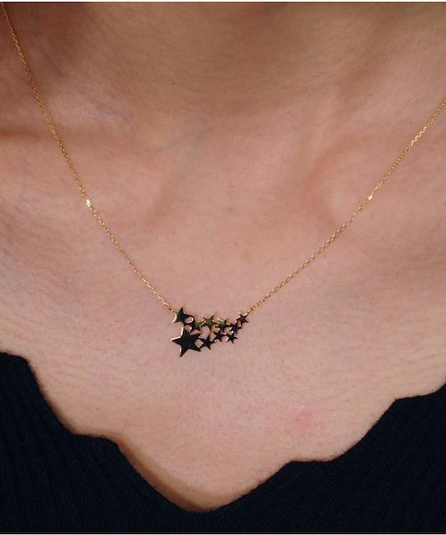 two ply(トゥープライ)の「トゥー プライ 590 ギャラクシー スター ネックレス(ネックレス・レディース・ゴールド・40cm)」の3枚目の写真