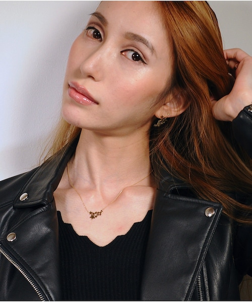 two ply(トゥープライ)の「トゥー プライ 590 ギャラクシー スター ネックレス(ネックレス・レディース・ゴールド・40cm)」の4枚目の写真