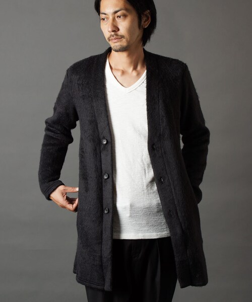 SHELLAC（シェラック）の「ﾀﾞﾌﾞﾙﾌｪｲｽｼｬｷﾞｰ ﾛﾝｸﾞｶｰﾃﾞｨｶﾞﾝ（）」 - WEAR