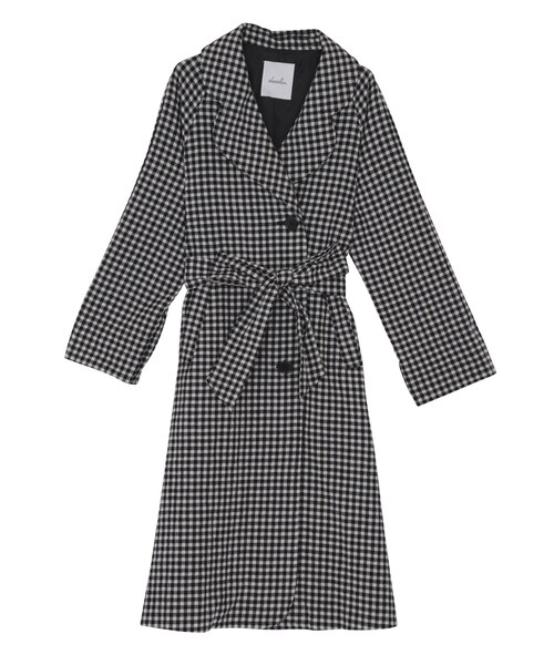 dazzlin（ダズリン）の「【sw】ギンガムチェックコート（）」 - WEAR 