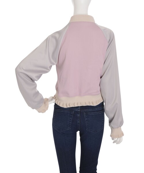 dazzlin（ダズリン）の「【sw】リバーシブル刺繍ブルゾン（ジャケット/アウター・レディース・オフホワイト/ピンク/ミントグリーン・F）」の19枚目の写真