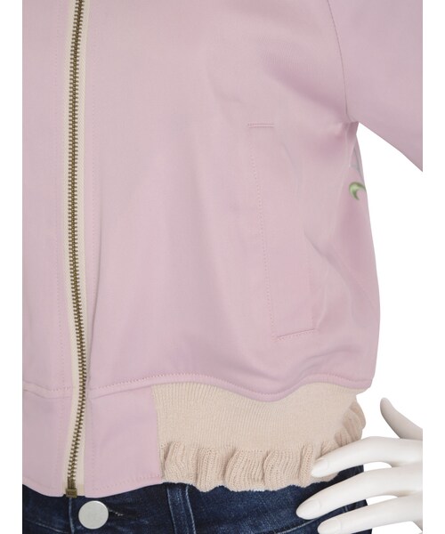 dazzlin（ダズリン）の「【sw】リバーシブル刺繍ブルゾン（ジャケット/アウター・レディース・オフホワイト/ピンク/ミントグリーン・F）」の17枚目の写真