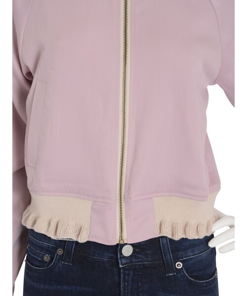 dazzlin（ダズリン）の「【sw】リバーシブル刺繍ブルゾン（ジャケット/アウター・レディース・オフホワイト/ピンク/ミントグリーン・F）」の14枚目の写真