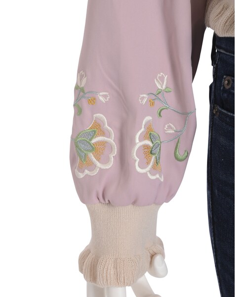 dazzlin（ダズリン）の「【sw】リバーシブル刺繍ブルゾン（ジャケット/アウター・レディース・オフホワイト/ピンク/ミントグリーン・F）」の16枚目の写真