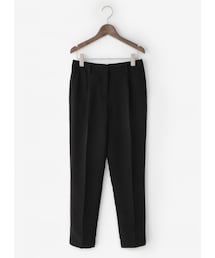 PLST | ハイツイストポリエステルタックテーパードパンツ(パンツ)