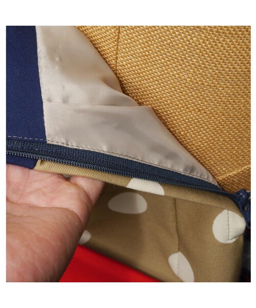 NIRAME.CO（ニラメッコ）の「お手伝いスカート　チェック✖️ドット　2色（スカート・レディース・その他）」の6枚目の写真