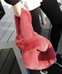 DHOLIC | フェイクファーミニマルバッグ(トートバッグ)