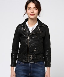 beautiful people | beautiful people レザーライダースジャケット(ライダースジャケット)