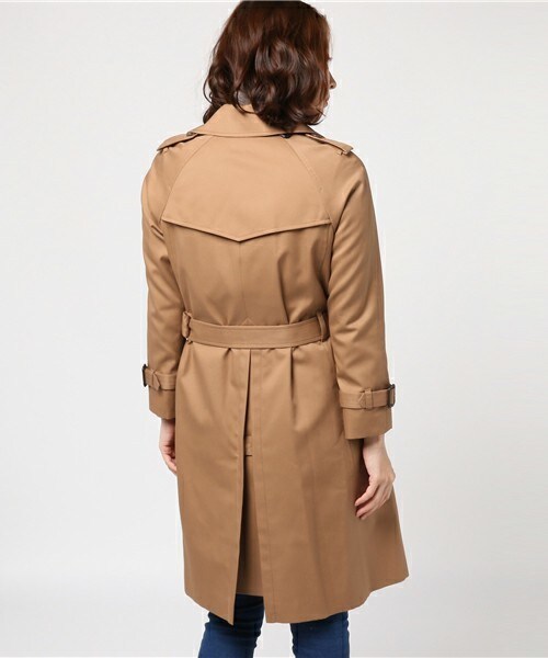 beautiful people(ビューティフルピープル)の「beautiful people ロングトレンチコート(トレンチコート・レディース・ベージュ・130/140/150)」の3枚目の写真