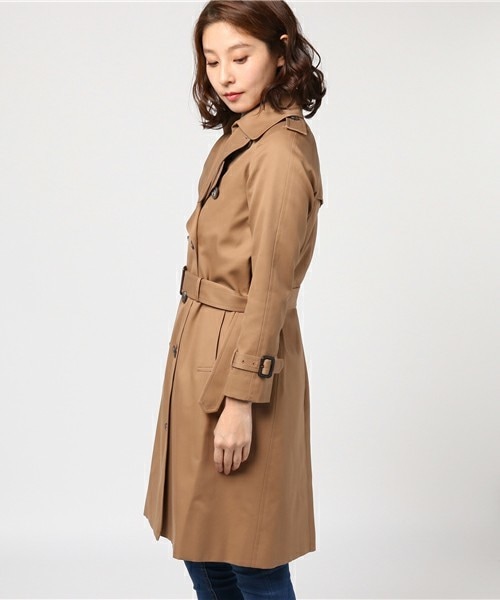 beautiful people(ビューティフルピープル)の「beautiful people ロングトレンチコート(トレンチコート・レディース・ベージュ・130/140/150)」の2枚目の写真