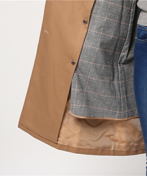 beautiful people(ビューティフルピープル)の「beautiful people ロングトレンチコート(トレンチコート・レディース・ベージュ・130/140/150)」の11枚目の写真