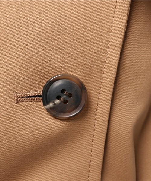 beautiful people(ビューティフルピープル)の「beautiful people ロングトレンチコート(トレンチコート・レディース・ベージュ・130/140/150)」の12枚目の写真