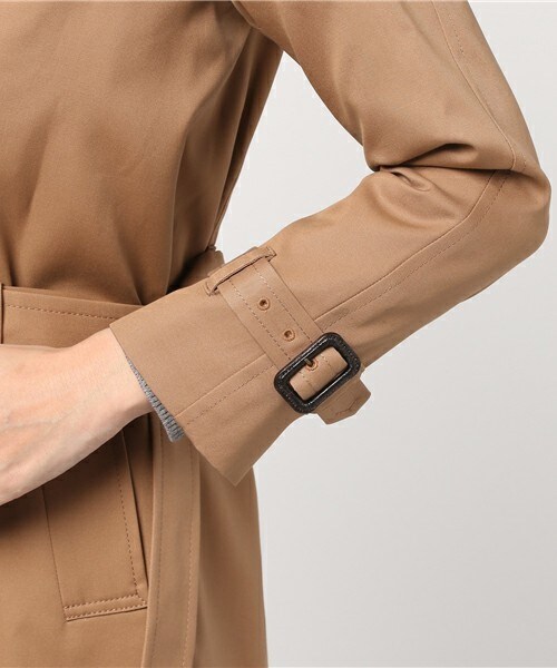 beautiful people(ビューティフルピープル)の「beautiful people ロングトレンチコート(トレンチコート・レディース・ベージュ・130/140/150)」の5枚目の写真