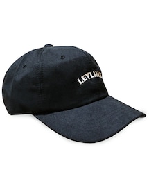 Leyline | Fake suede / Round logo cap(キャップ)