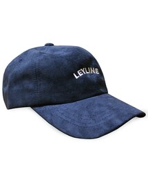 Leyline | Fake suede / Round logo cap(キャップ)