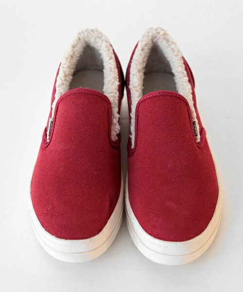 DHOLIC(ディーホリック)の「ボアライニングスリッポン(その他シューズ・レディース・ブラック/グレー/ディープピンク・230/235/240/245/250)」の3枚目の写真