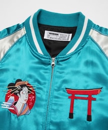 VANQUISH TOKYO JAPAN スカジャン VANQUISH（ヴァンキッシュ）の「”伝説東京” SOUVENIR JACKET