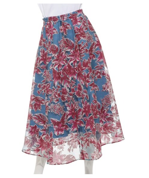 FRAY I.D（フレイアイディー）の「オパールミモレスカート（フレア  