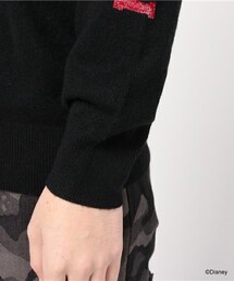 MARK LUNA ミッキー カシミヤ ニット セーター ゴルフ M MARK LUNA ミッキー カシミヤ ニット セーター ゴルフ M