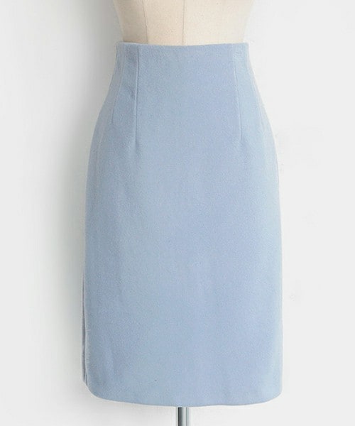 DHOLIC(ディーホリック)の「バックスリットペンシルスカート(スカート・レディース・アイボリー/ピンク/ブラック/ワイン/ディープスカイブルー・S/M/S/M)」の3枚目の写真