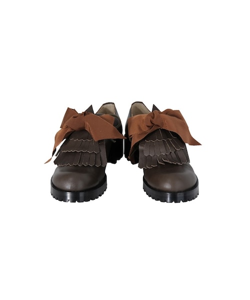 Ne-net(ネネット)の「ネ・ネット / チロルシューズ / シューズ(シューズ・dark brown 01△02△03△/black 01△02再入荷リクエスト03△・サイズ,cm,高さ,ソール,幅,01,22.5~23.0,5.5,3.5,8.5,02,23.5~24.0,6,3.5,9,03,24.5~25.0,6,3.5,9,)」の5枚目の写真