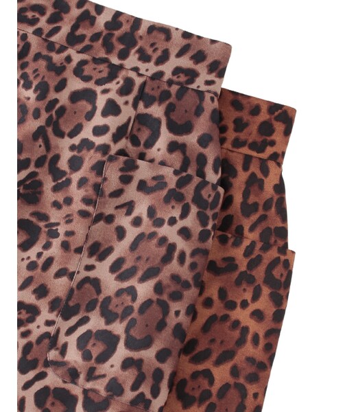 w closet（ダブルクローゼット）の「ヒョウ柄タイトスカート（スカート・レディース・モカ/ブラウン・FREE）」の11枚目の写真