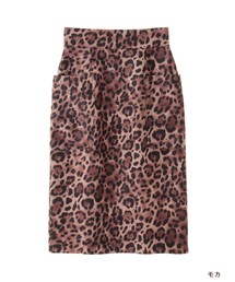 w closet | ヒョウ柄タイトスカート(スカート)