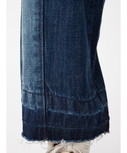 w closet（ダブルクローゼット）の「バッチワークデニムパンツ（パンツ・レディース・ネイビー/ブラック・FREE）」の12枚目の写真