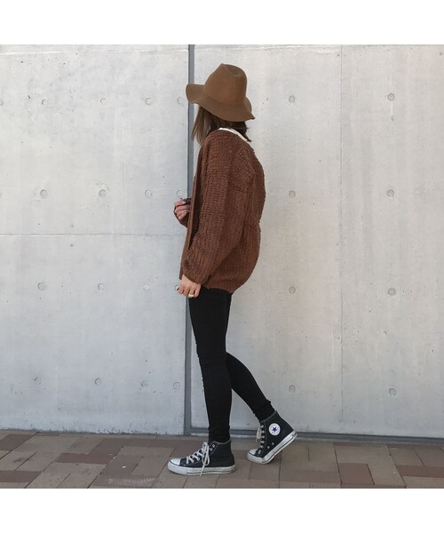 copine（コピン）の「★再入荷★新色追加！もこもこループ編みニットカーデ(color)【9color】（カーディガン/ボレロ・レディース・その他）」の8枚目の写真