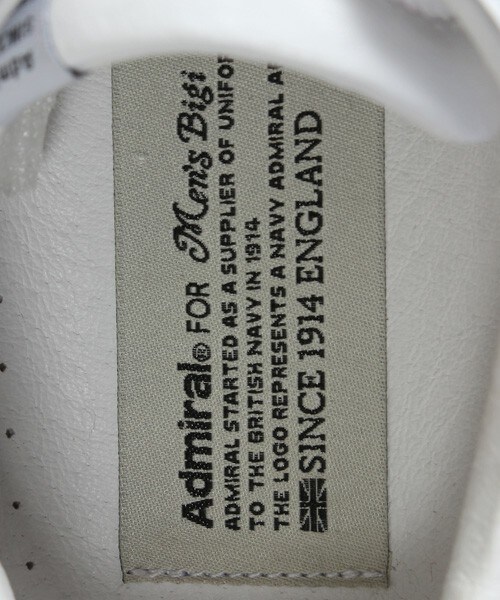 2枚セットAdmiral ホワイトLサイズ Admiral（アドミラル）の「【Admiral(アドミラル)】別注 レザー
