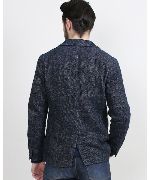 45RフォーティーファイブアールデニムシャツジャケットМR刺繍